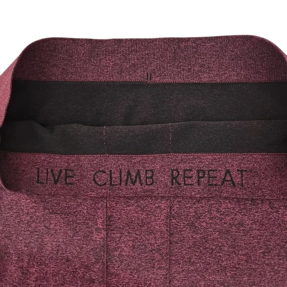 BLACK DIAMOND heathered burgundy crux hoody pullover climbing hiking activewear - Picture 3 of 14